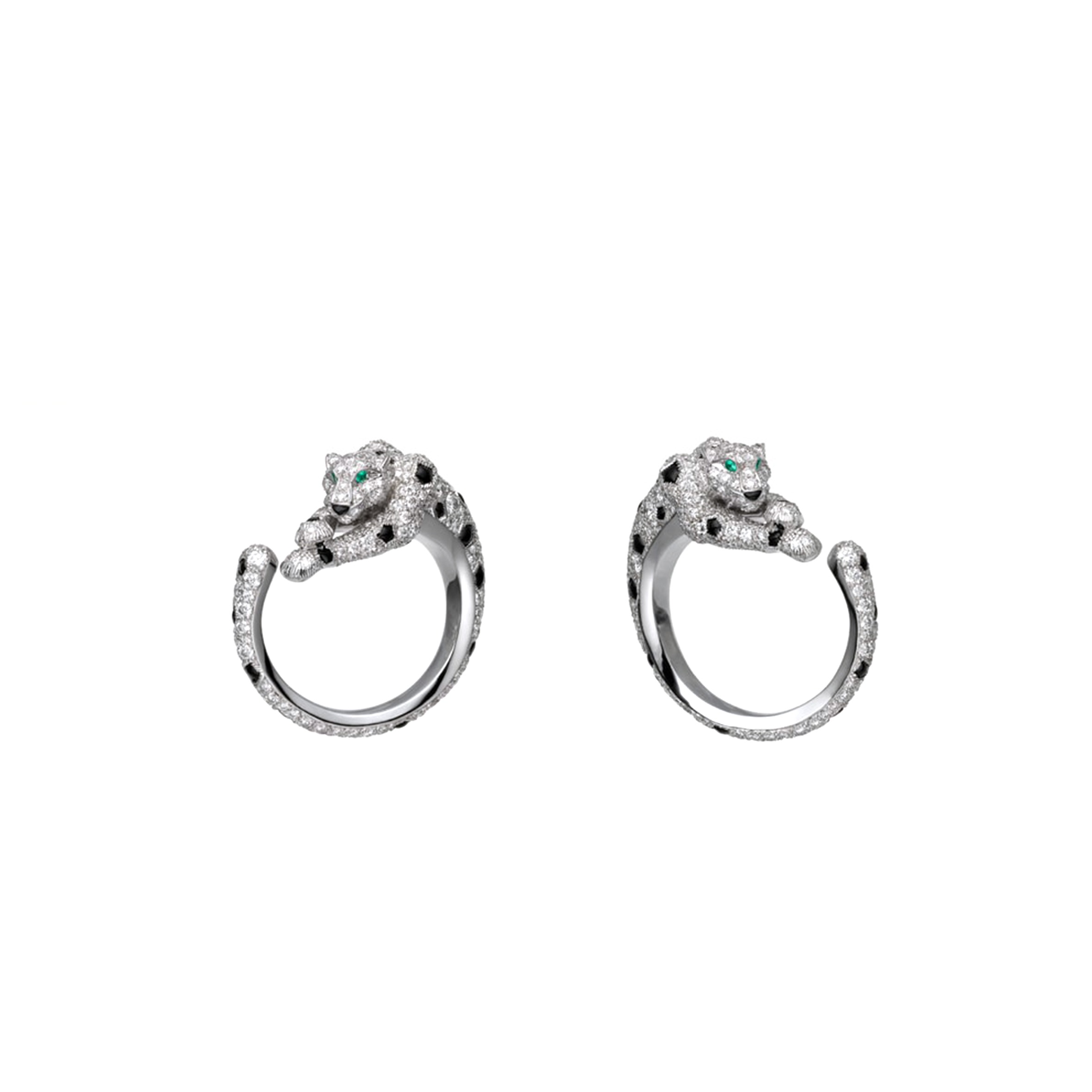 Ca*t*er panthÈre white gold de Ca*t*er earrings h8000330
